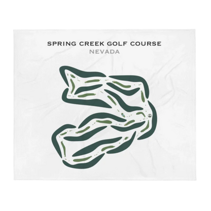 Spring Creek Golf Course, Nevada - Printed Golf Courses