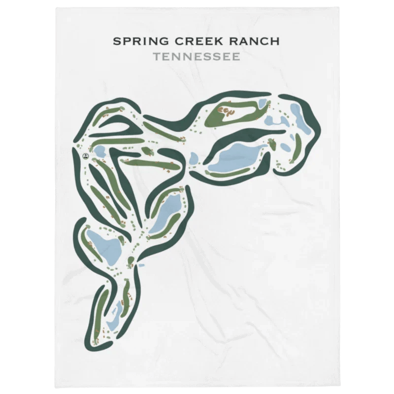 Spring Creek Ranch, Tennessee - Printed Golf Courses