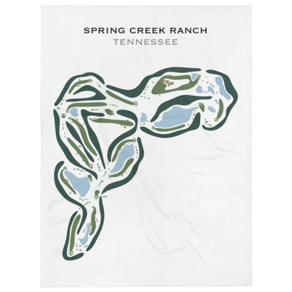 Spring Creek Ranch, Tennessee - Printed Golf Courses