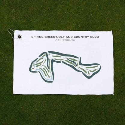 Spring Creek Golf and Country Club, California - Printed Golf Courses