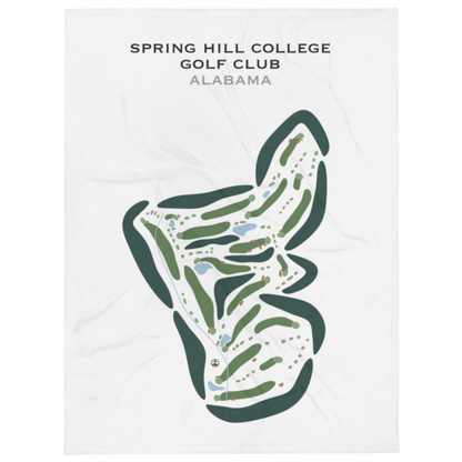 Spring Hill College Golf Club, Alabama - Printed Golf Courses