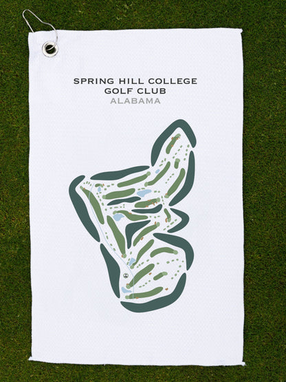 Spring Hill College Golf Club, Alabama - Printed Golf Courses