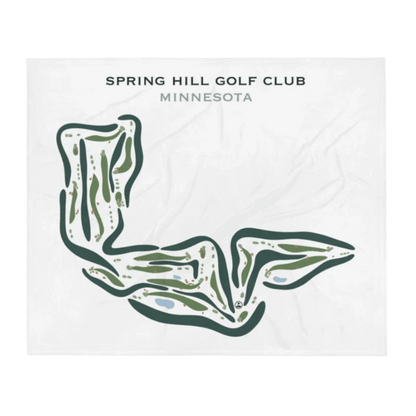 Spring Hill Golf Club, Minnesota - Printed Golf Courses