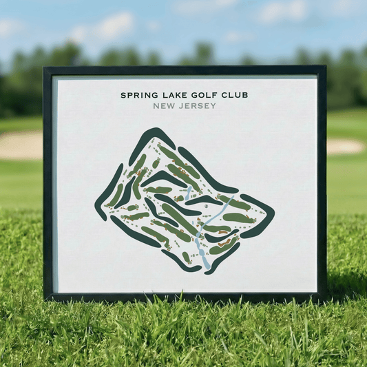 Spring Lake Golf Club, New Jersey - Printed Golf Courses