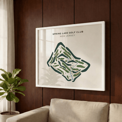 Spring Lake Golf Club, New Jersey - Printed Golf Courses