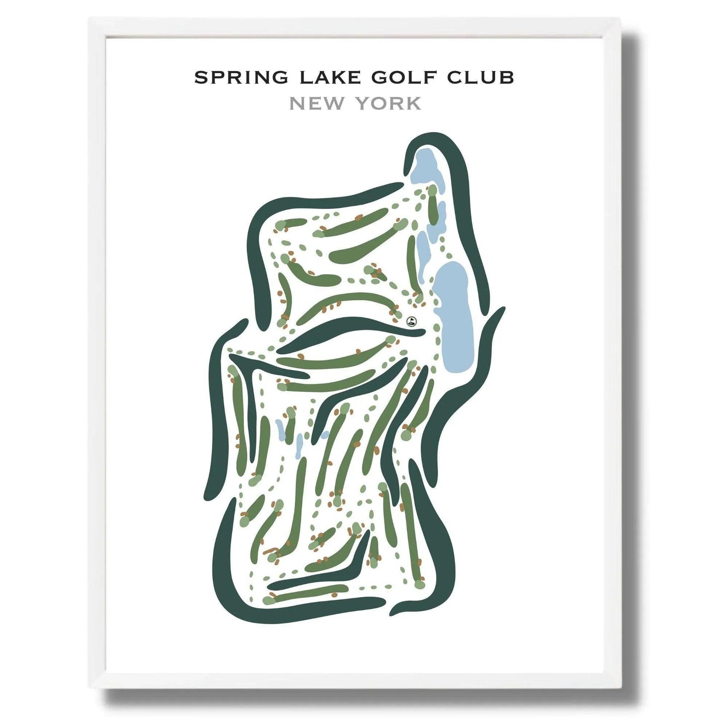 Spring Lake Golf Club, New York - Printed Golf Courses