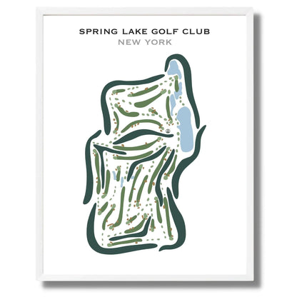 Spring Lake Golf Club, New York - Printed Golf Courses