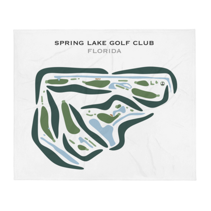Spring Lake Golf Club, Florida - Printed Golf Courses
