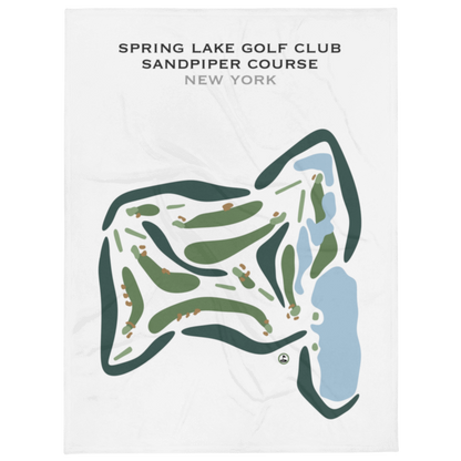 Spring Lake Golf Club - Sandpiper Course, New York - Printed Golf Courses