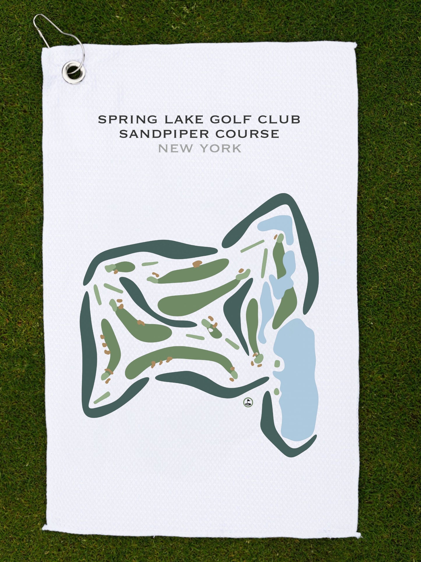 Spring Lake Golf Club - Sandpiper Course, New York - Printed Golf Courses