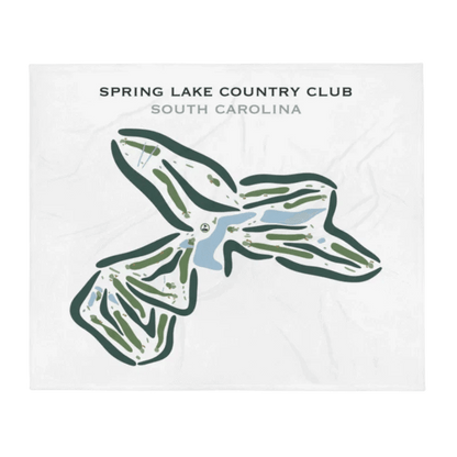 Spring Lake Country Club, South Carolina - Printed Golf Courses