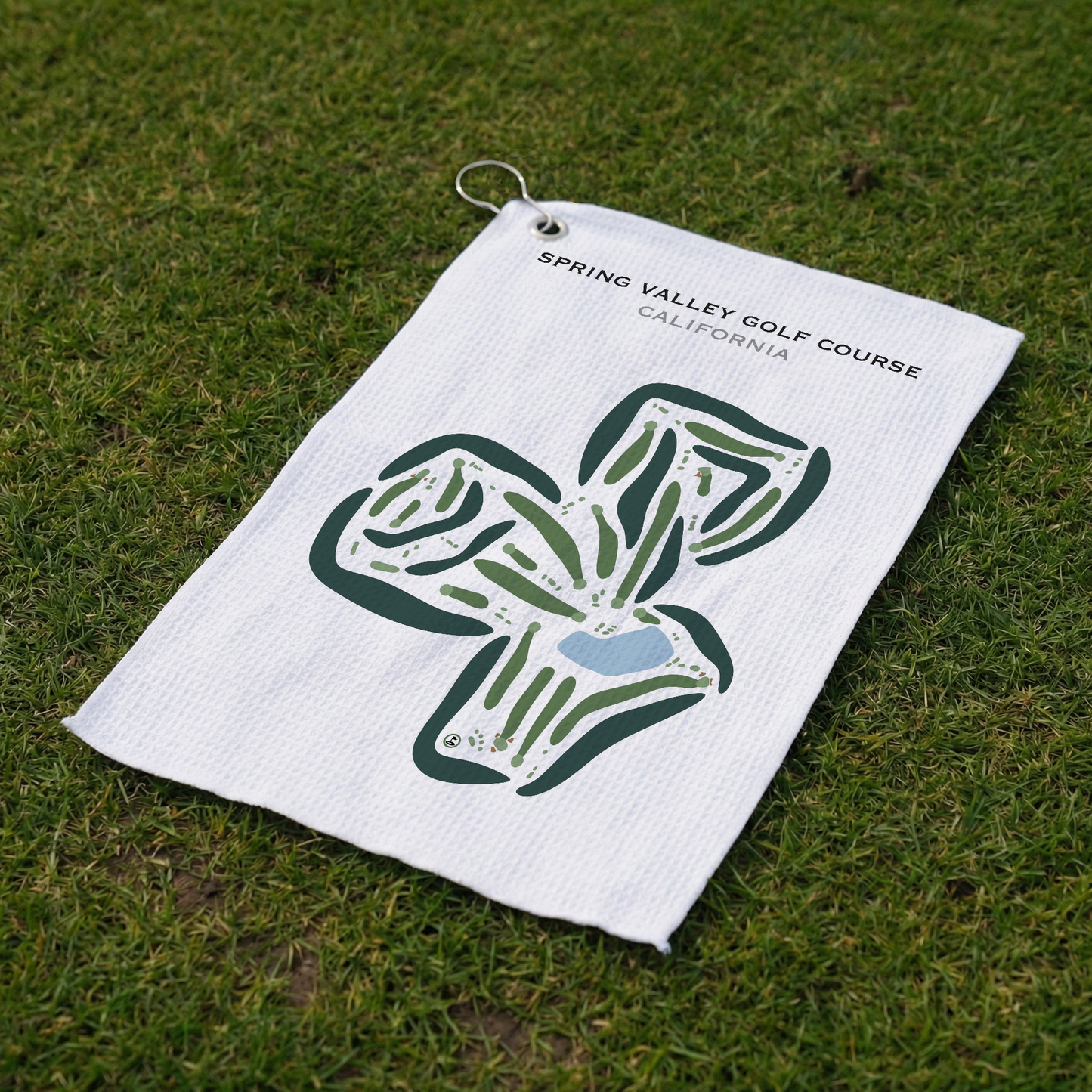 Spring Valley Golf Course, California - Printed Golf Courses