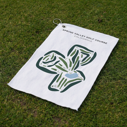 Spring Valley Golf Course, California - Printed Golf Courses