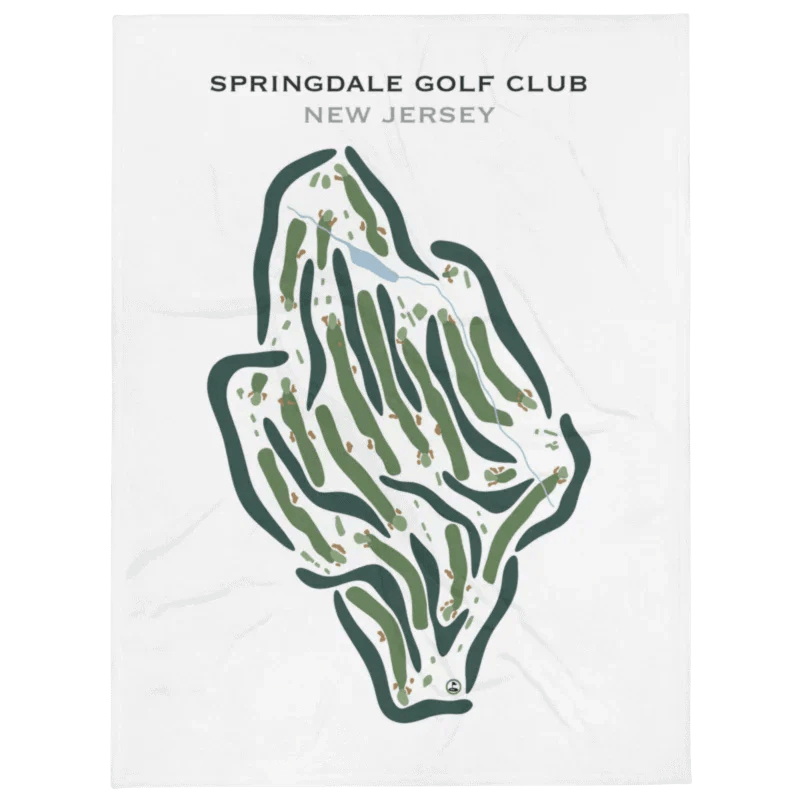 Springdale Golf Club, New Jersey - Printed Golf Courses