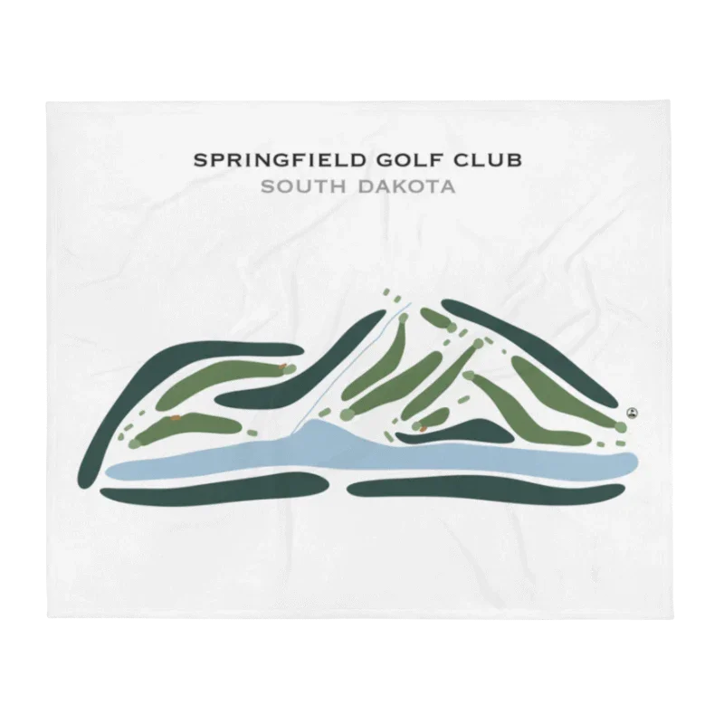 Springfield Golf Club, South Dakota - Printed Golf Courses
