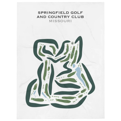 Springfield Golf & Country Club, Missouri - Printed Golf Courses