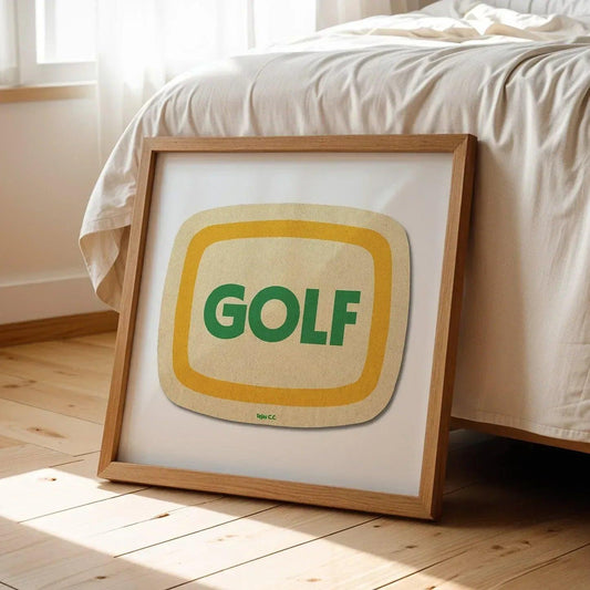 SquareFrameMockupBed_SQcopy4Golf_Coaster_PRcopy41 - GOLF LEAGUE