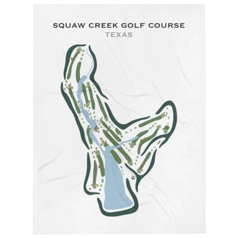 Squaw Creek Golf Course, Texas - Printed Golf Courses