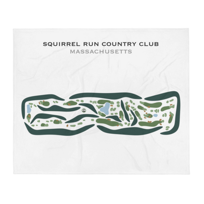 Squirrel Run Country Club, Massachusetts - Printed Golf Courses