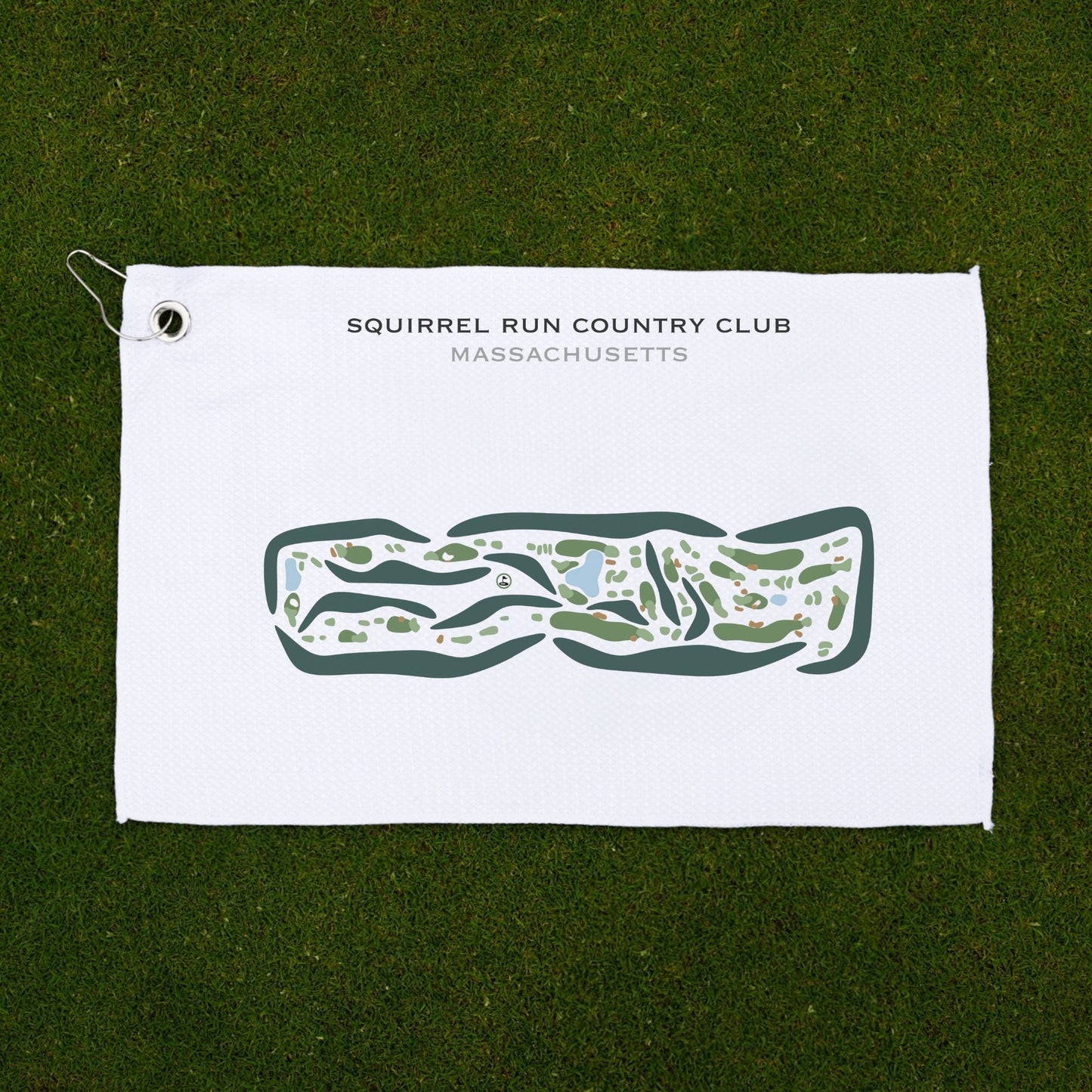 Squirrel Run Country Club, Massachusetts - Printed Golf Courses