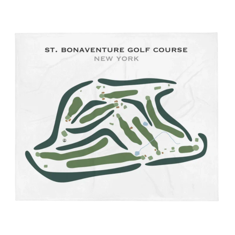St. Bonaventure Golf Course, New York - Printed Golf Courses