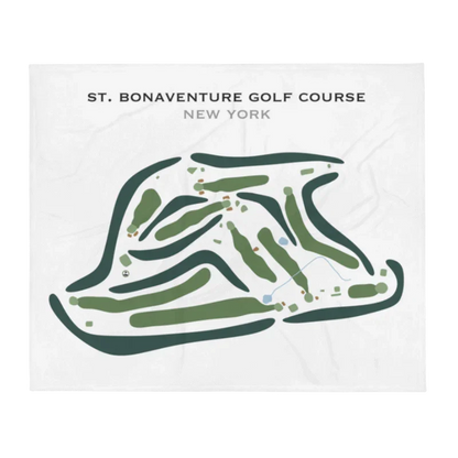 St. Bonaventure Golf Course, New York - Printed Golf Courses