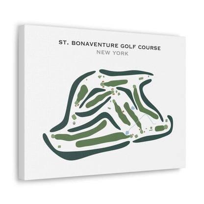 St. Bonaventure Golf Course, New York - Printed Golf Courses