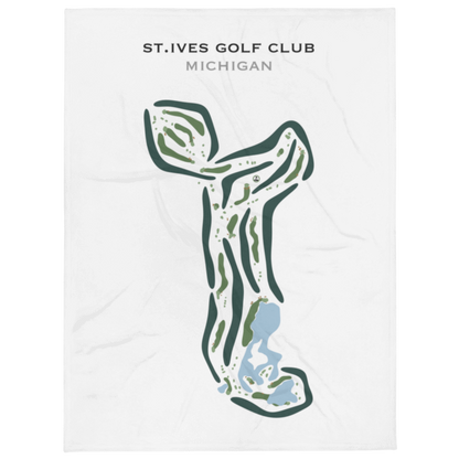 St. Ives Golf Club, Michigan - Printed Golf Courses