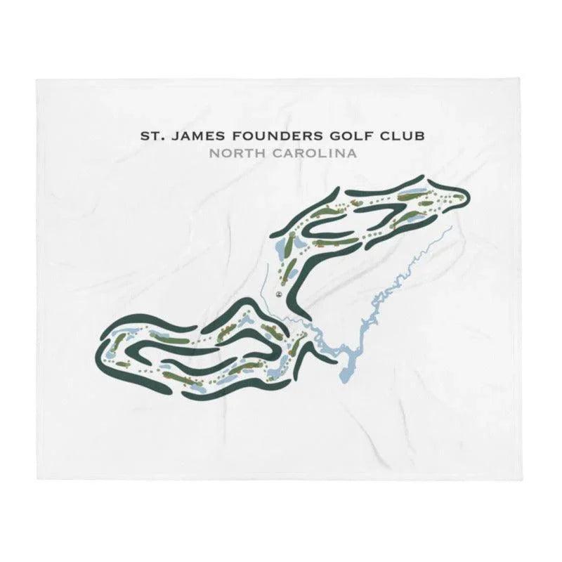 St. James Founders Golf Club, North Carolina - Printed Golf Courses