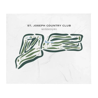 St. Joseph Country Club, Missouri - Printed Golf Courses