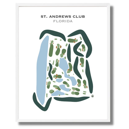 St. Andrews Club, Florida - Printed Golf Courses