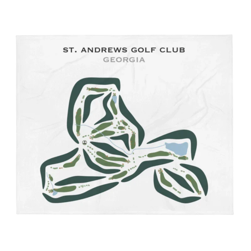 St. Andrews Golf Club, Georgia - Printed Golf Courses