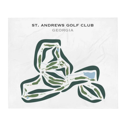 St. Andrews Golf Club, Georgia - Printed Golf Courses