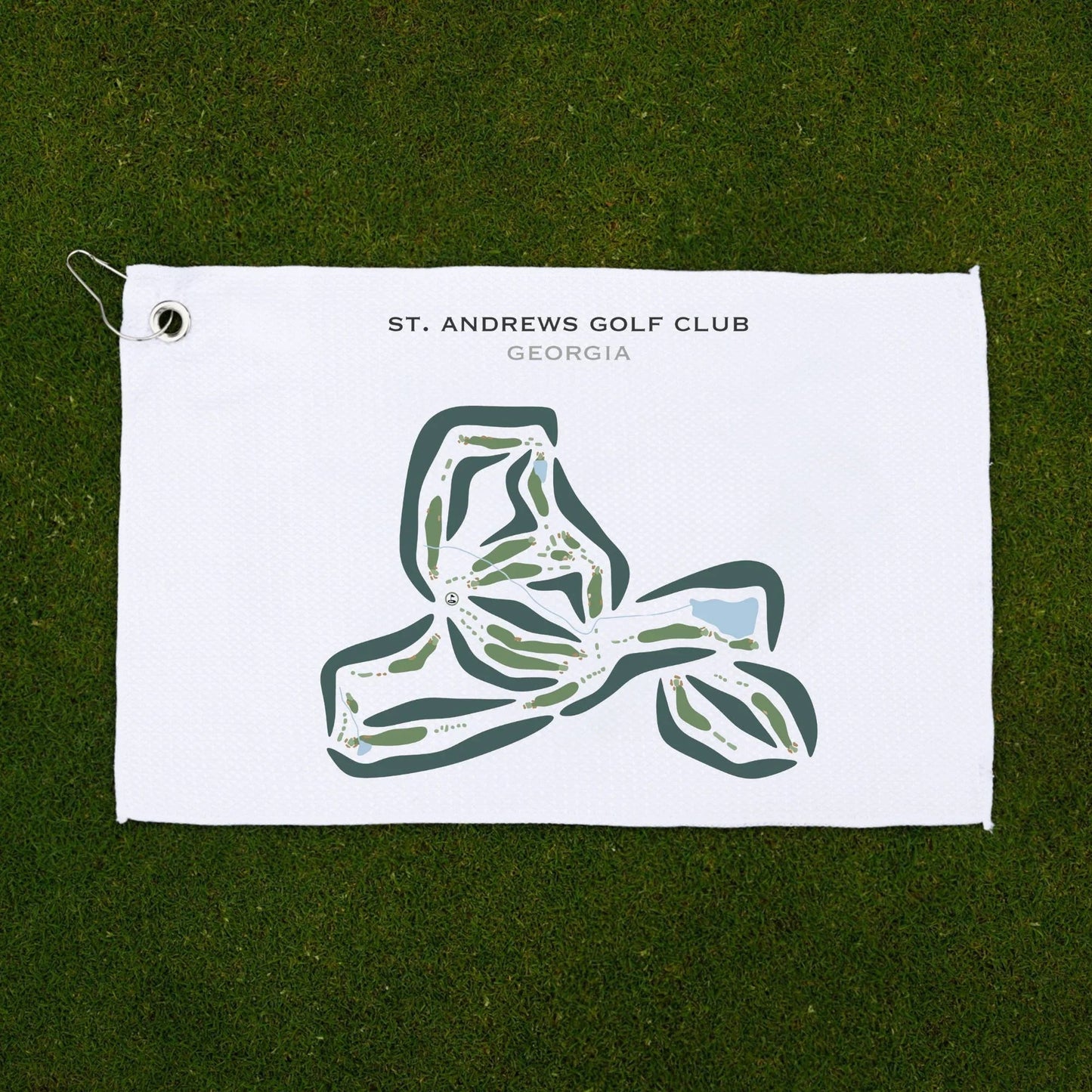 St. Andrews Golf Club, Georgia - Printed Golf Courses