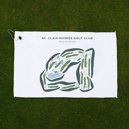 St Clair Shores Golf Club, Michigan - Printed Golf Courses