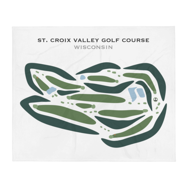 St. Croix Valley Golf Course, Wisconsin - Printed Golf Courses