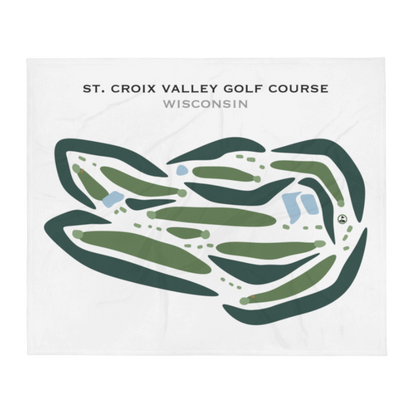 St. Croix Valley Golf Course, Wisconsin - Printed Golf Courses