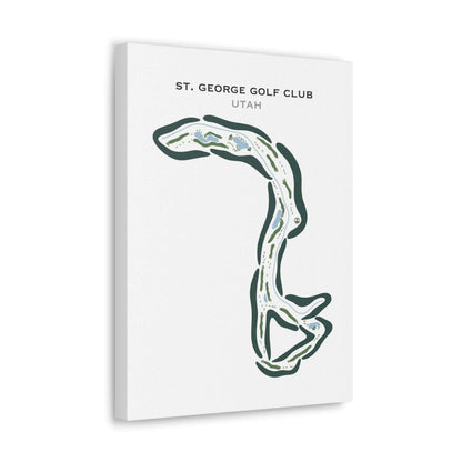 St. George Golf Club, St. George Utah - Printed Golf Courses