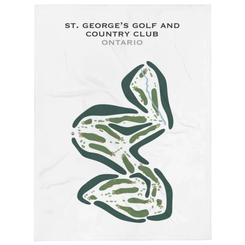 St. George's Golf and Country Club, Canada - Printed Golf Courses