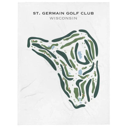 St Germain Golf Club, Wisconsin - Printed Golf Course