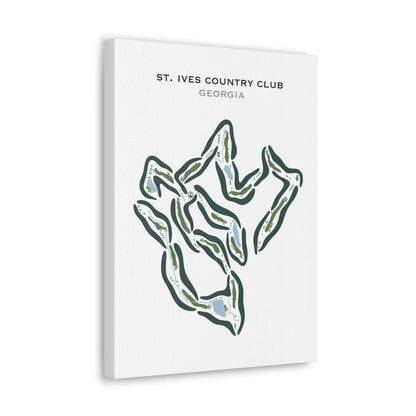 St. Ives Country Club, Georgia - Printed Golf Courses