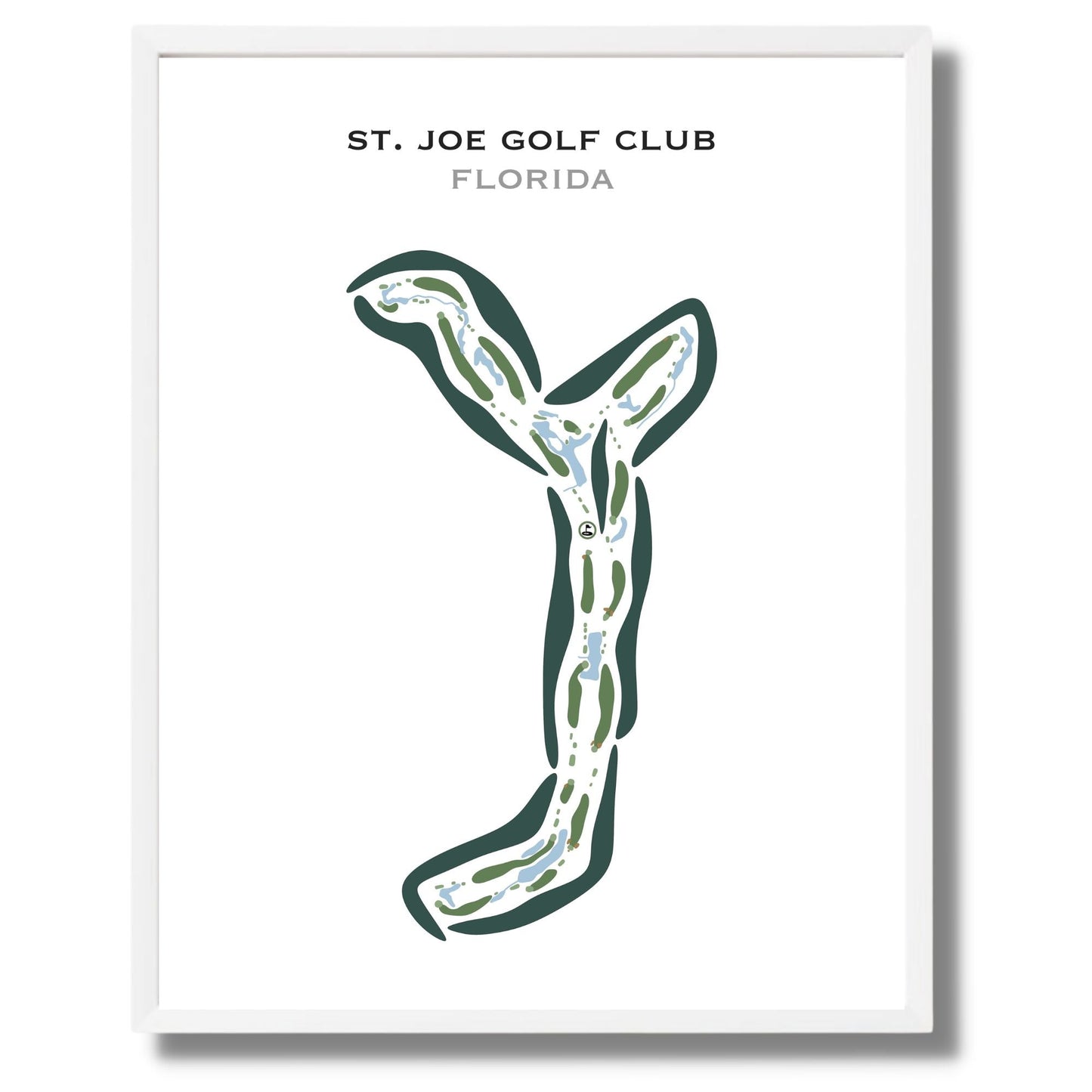 St. Joe Bay Golf Club, Florida - Printed Golf Courses
