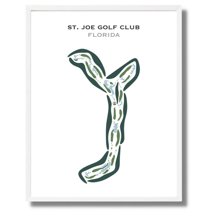 St. Joe Bay Golf Club, Florida - Printed Golf Courses