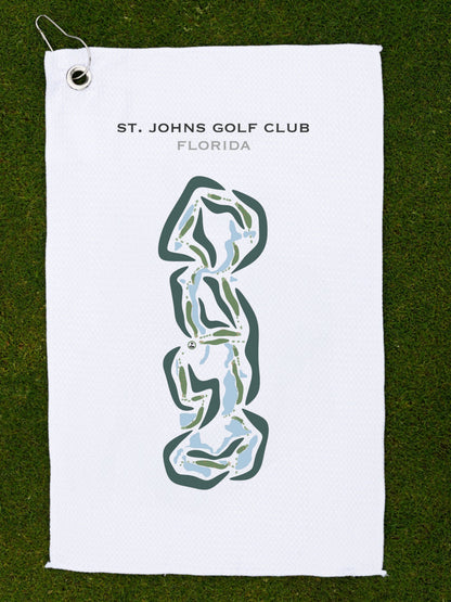 St. Johns Golf Club, Elkton, Florida - Printed Golf Courses