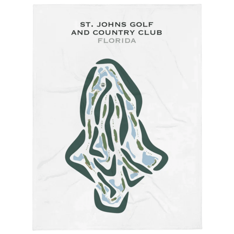 St. Johns Golf & Country Club, Florida - Printed Golf Courses