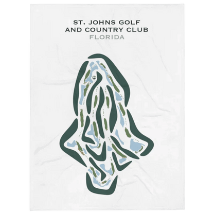 St. Johns Golf & Country Club, Florida - Printed Golf Courses