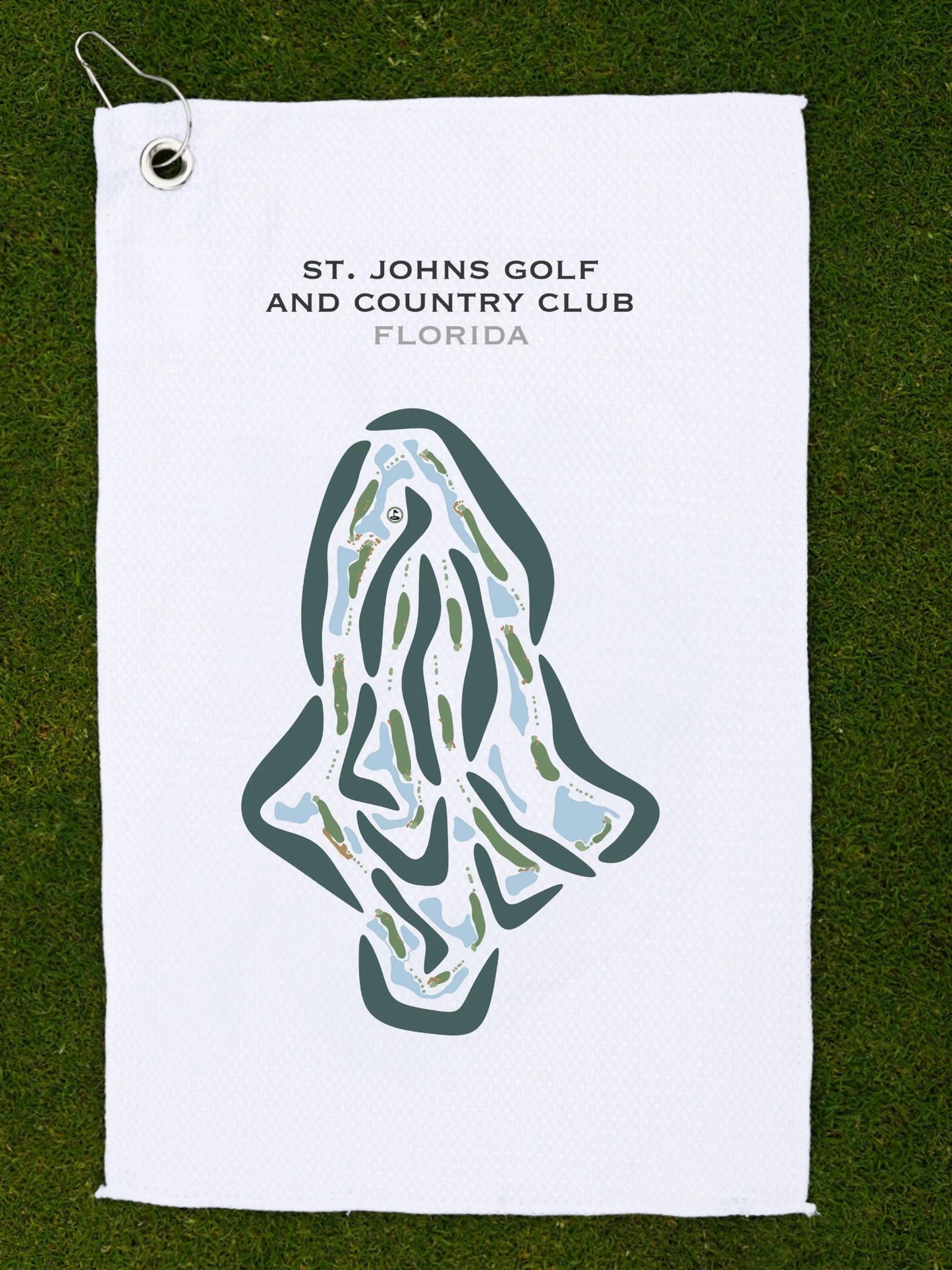 St. Johns Golf & Country Club, Florida - Printed Golf Courses