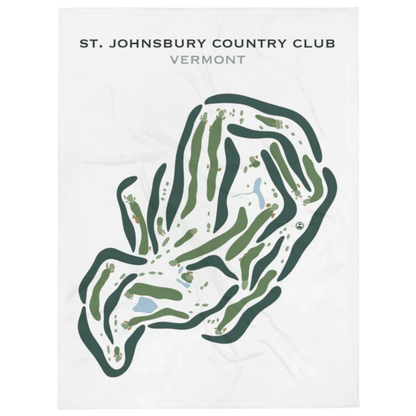 St. Johnsbury Country Club, Vermont - Printed Golf Courses