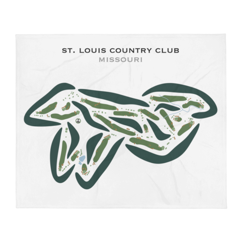 St. Louis Country Club, Missouri - Printed Golf Courses
