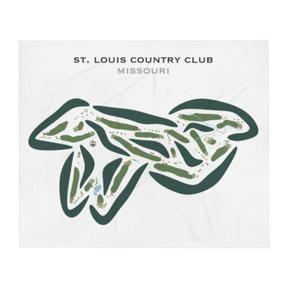 St. Louis Country Club, Missouri - Printed Golf Courses